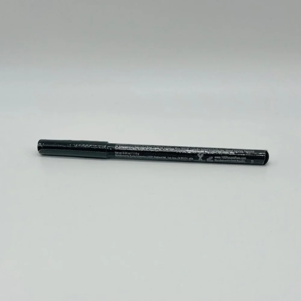 100% PURE Creamy Long Last Liner Blackest, 0.04 OZ